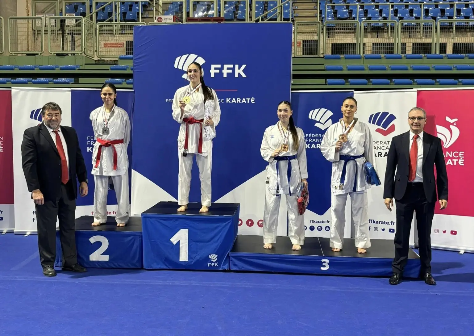 Karatéka du Budokai Brive médaillé sur un podium national